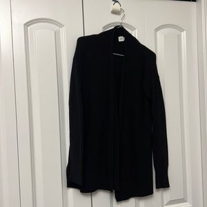 Black cardigan